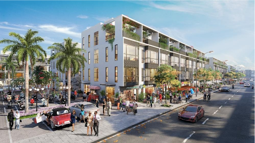 Bán căn liền kề Palmy Biztown- HDB Thanh Trì – mặt tiền thoáng – gần ga Ngọc Hồi – 80m² – 151tr/m²